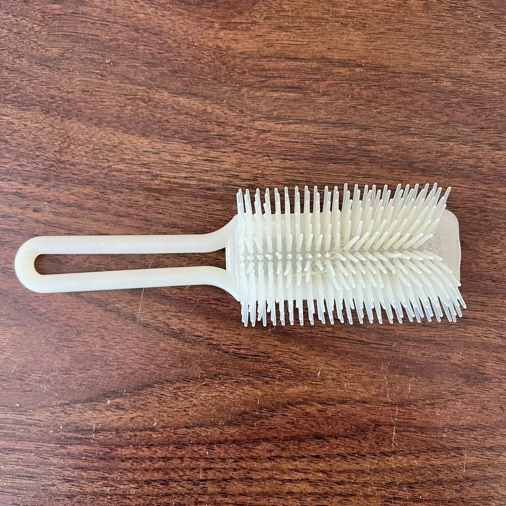 Vintage Tupper Corp NU-COMBE Nylon Comb & Brush Set Patent 2681967 USA
